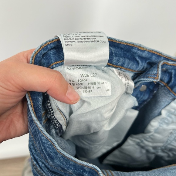 Levi’s Ribcage Straight High Rise Button Fly Jeans - Picture 8 of 8